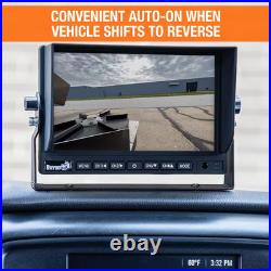 Vehicle Back-Up Monitor Rear View Observation System Kit with Night Vision Camer