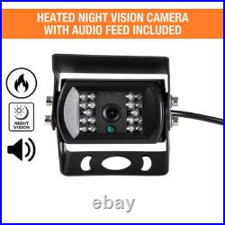 Vehicle Back-Up Monitor Rear View Observation System Kit with Night Vision Camer