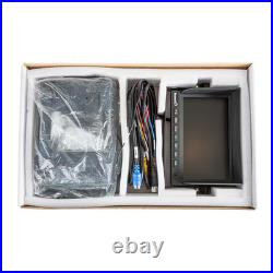 Vehicle Back-Up Monitor Rear View Observation System Kit with Night Vision Camer