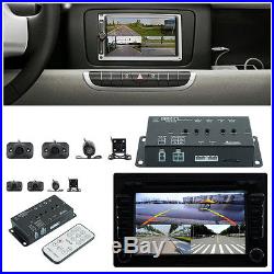 Vehicles 360°Full View DVR Video Parking Image with Front/Rear/Right/Left 4 Camera
