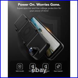 WOLFBOX Car DVR Video Recorder 12 Media Rearview Mirror 3 Channel GPS Dash Cam