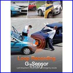 WOLFBOX G840S 12 4k Dash Cam Car With Free SD Mirror Cameras Front and Rear