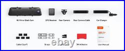 WOLFBOX G850 PRO Rear View Mirror Dash Cam GPS WiFi, Voice Control, ADAS & BSD WOLFBOX G850 PRO Rear View Mirror Dash Cam GPS WiFi, Voice Control, ADAS & BSD