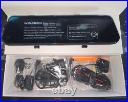 WOLFBOX G900PRO Mirror Dash Cam with STARVIS 2 IMX678, Rear View Mirror Camera WOLFBOX G900PRO Mirror Dash Cam with STARVIS 2 IMX678, Rear View Mirror Camera