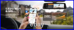 WOLFBOX G900 PRO Mirror Dash Cam STARVIS 2 IMX678 WIFI Rear View Mirror Camera