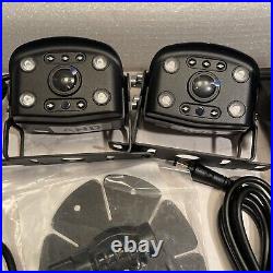 WOOCARTY 10.1 Wireless RV Backup Camera System, 1080P DVR Dual Rear View