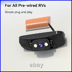 WZBB 8-Inch Wireless Backup Camera for RV Trailer Trucks Camper HD 1080P