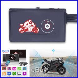 Waterproof WiFi Front 1080P Motorcycle Camera DVR720P Rear View Camera Recorder