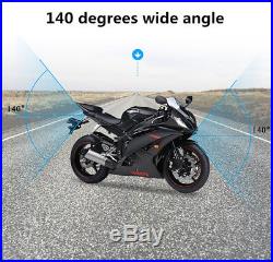 Waterproof WiFi Front 1080P Motorcycle Camera DVR720P Rear View Camera Recorder