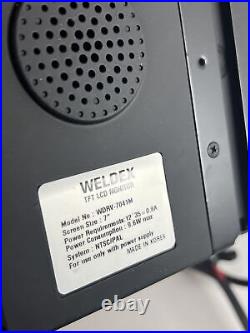 Wdrv-7041m Weldex 7 Color LCD Backup Camera Monitor Wdrv7041m
