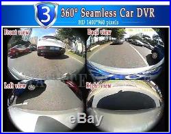 Weivision Car 5in1 360° Panoramic Rear Bird view Camera Monitor System 32GB DVR