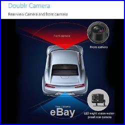 WiFi 7'' HD 1080P Android Car DVR Dual Camera Dash-Cam Rear View Recorder GPS