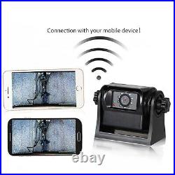 WiFi Magnetic Powered Wirelss Back Up Camera for Android Smartphone RV Truck Van