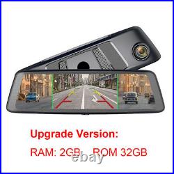 Wifi Android Car DVR 4 Cameras car Video Recorder 4G 10 Media Rearview Mirror