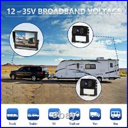 Wire Backup Camera Kit, 10.1'' Monitor, 2×1080P Waterproof Night Vision Camera Wire Backup Camera Kit, 10.1'' Monitor, 2×1080P Waterproof Night Vision Camera