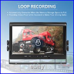 Wire Backup Camera Kit, 10.1'' Monitor, 2×1080P Waterproof Night Vision Camera Wire Backup Camera Kit, 10.1'' Monitor, 2×1080P Waterproof Night Vision Camera