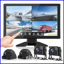 Wire Backup Camera for truck RV 1080P 10.1 Touchscreen Monitor 4 Cameras System Wire Backup Camera for truck RV 1080P 10.1 Touchscreen Monitor 4 Cameras System