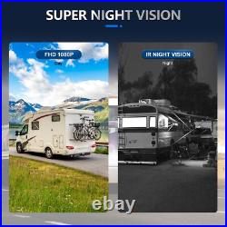 Wire Backup Camera for truck RV 1080P 10.1 Touchscreen Monitor 4 Cameras System Wire Backup Camera for truck RV 1080P 10.1 Touchscreen Monitor 4 Cameras System