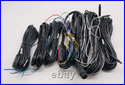 Wired Backup Camera System with 10.1 Touch Monitor, 4 HD 1080P Rear-OB