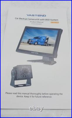 Wired Backup Camera System with 10.1 Touch Monitor, 4 HD 1080P Rear-OB