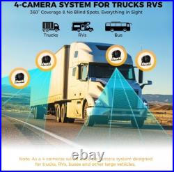 Wired Backup Camera System with Carplay & Android Auto, 10'' Touch