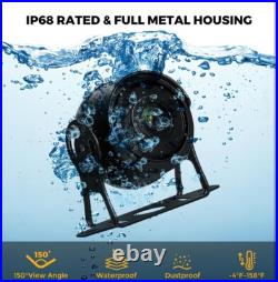 Wired Backup Camera System with Carplay & Android Auto, 10'' Touch