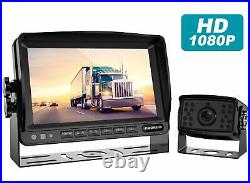 Wired Car Backup Camera Rear View System With Night Vision& 7 LCD Monitor FHD1