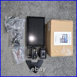 Wireless Backup Camera 10 Inch Touchable 4 CH Monitor System, 2 HD 1080P IP69K