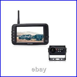 Wireless Backup Camera, 4.3 Inch Monitor with License Plate Reverse Camera, In