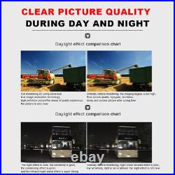Wireless Backup Camera + 7 Monitor Truck Car Reverse Night Vision Parking Kit