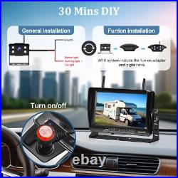 Wireless Backup Camera for Furrion RV 7-Inch Monitor Truck Trailer Rear View