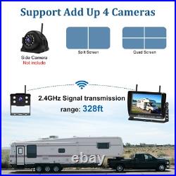 Wireless Backup Camera for Furrion RV 7-Inch Monitor Truck Trailer Rear View