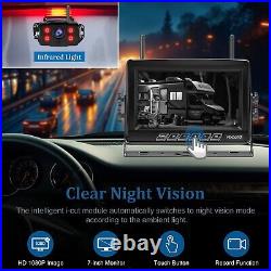 Wireless Backup Camera for Furrion RV 7-Inch Monitor Truck Trailer Rear View