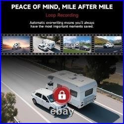 Wireless Backup Camera for Truck HD 7 Monitor Night Vision with IP69 Waterproof