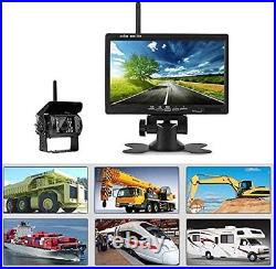 Wireless Car Backup Camera and Monitor Kit, Waterproof Night Vision Wireless