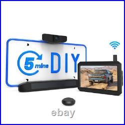 Wireless DIY Car Reverse Camera (Solar Powered) for Australia, EU, US plates