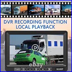 Wireless RVBackup Camera for RV Truck Trailer Camper Digital 3 Rear/Side View