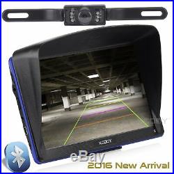 XGODY 7 8GB Bluetooth Car Van GPS Navigation with Wireless Rear View Camera POI