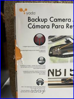 Yada Backup Camera with 3.5 Mirror Monitor Car Rear View Camera New Open Box