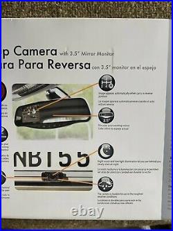 Yada Backup Camera with 3.5 Mirror Monitor Car Rear View Camera New Open Box