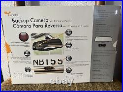 Yada Backup Camera with 3.5 Mirror Monitor Rear View Camera New Opened Box