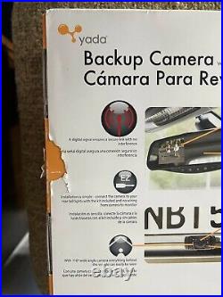 Yada Backup Camera with 3.5 Mirror Monitor Rear View Camera New Opened Box