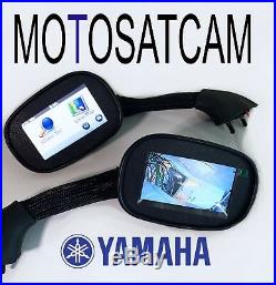 Yamaha Raptor 660-700 1999-2018 Integrated Gps Sat Nav Rear View Camera Mirrors